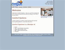 Tablet Screenshot of comfortsystems.info